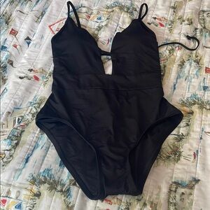 Becca Black One-Piece Swimsuit